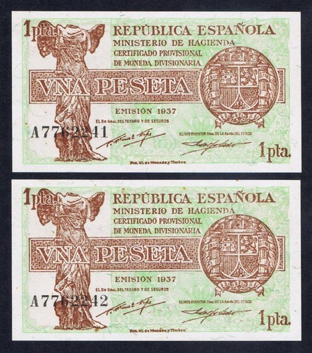Pareja peseta 1937 - peseta,