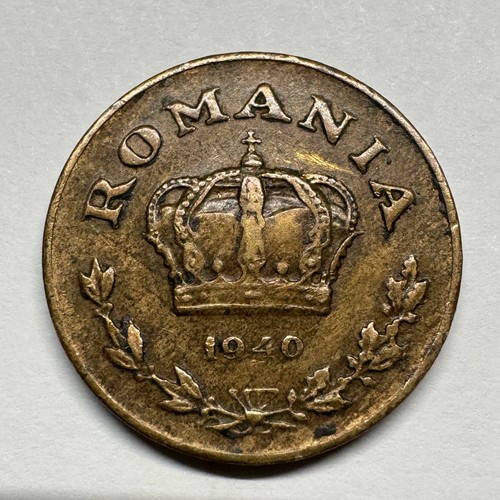 1940 romania leu - -, moneta