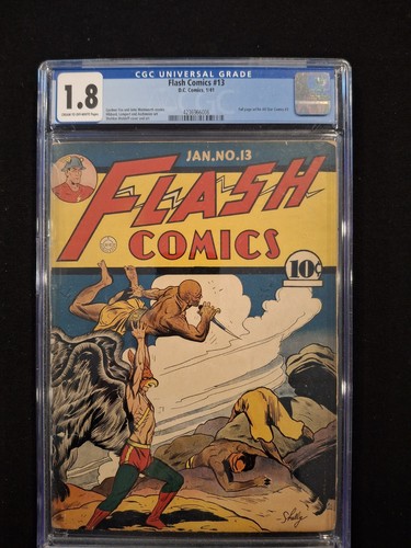 Flash comics cgc - comics,