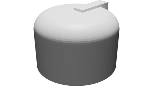 Manopola volume per rilevatore - manopola,
