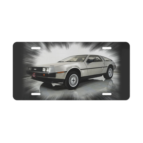 Targa vanità delorean dmc - vanità,