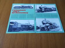1987 LOCOMOTIVE GRUPPO C WURTTEMBERG COLORE CARATTERISTICHE MODELLISMO TRENI