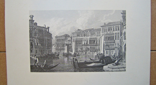 Stampa venezia canal - stampa, grande