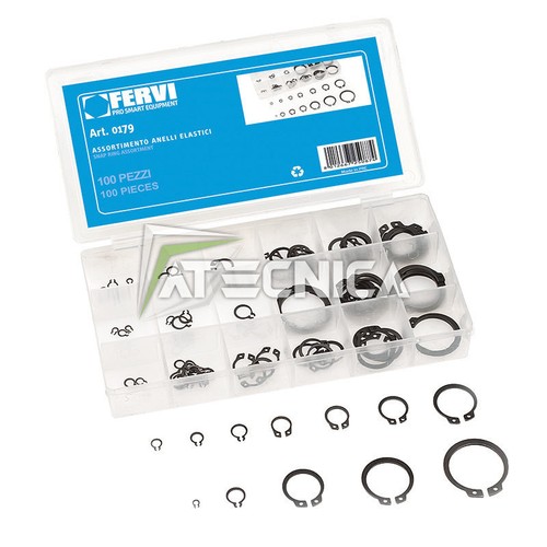 Assortimento kit 100 anelli