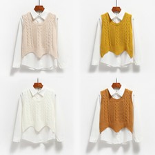 Ragazze Jacquard Uncinetto a