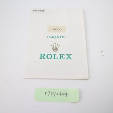 ROLEX 14000 Air King carta