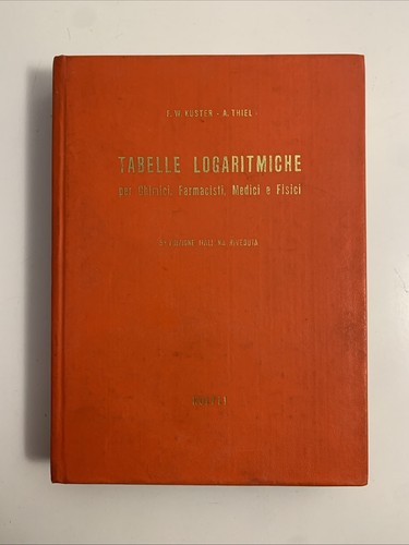 Tabelle logaritmiche per