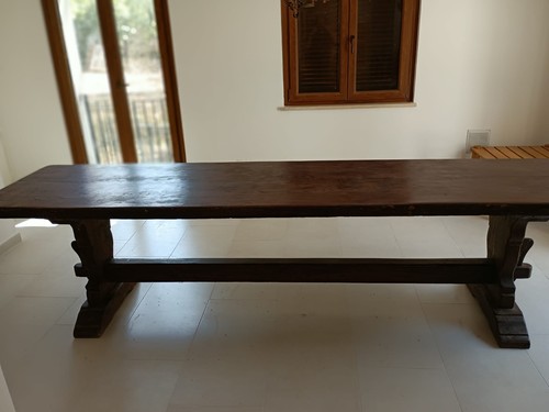 Antico tavolo fratino noce - antico, in