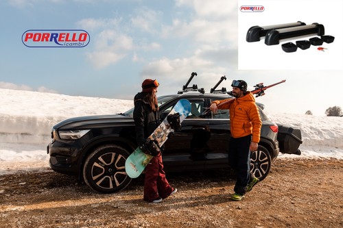 Porta sci snowboard tetto - da,