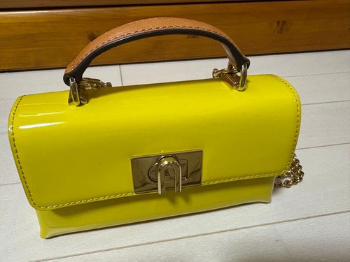 Borsa tracolla furla gialla - furla,