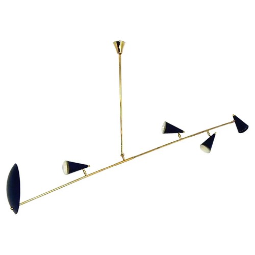 Lampadario controbilanciato - , a