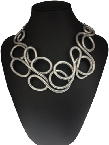 Collana alluminio gioiello - alluminio,,