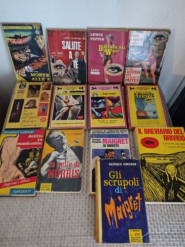 Lotto libri gialli - libri, anni