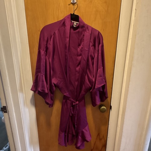 Accappatoio kimono viola