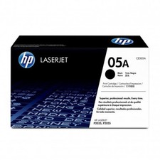 HP Toner Originale 05A CE505A Nero per LaserJet P2055D P2035 Stampante