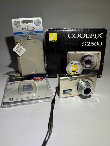 Nikon coolpix s2500 champagne - nikon,