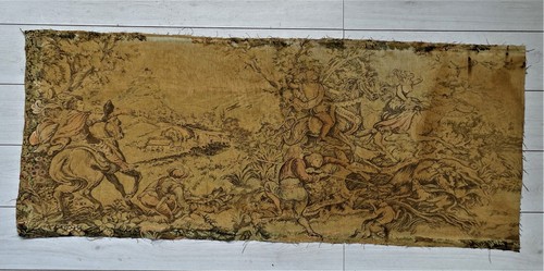 Antico arazzo caccia a - antico,