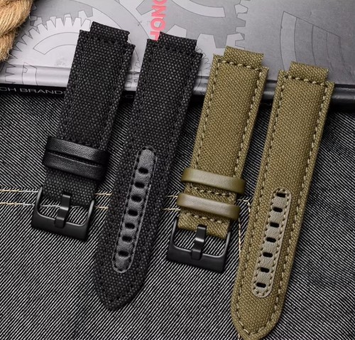 Cinturino orologio nylon - , pelle