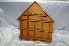 Espositore bacheca in legno