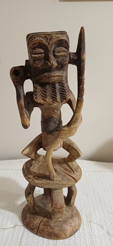 Statua legno artigianato - legno,