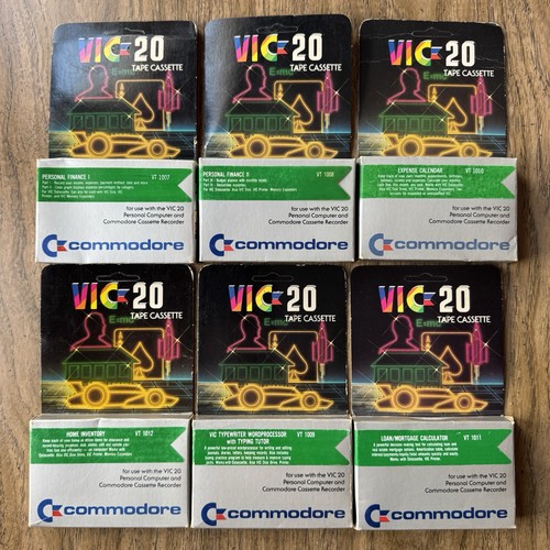 Lotto vic 20 cassette - vic-20,