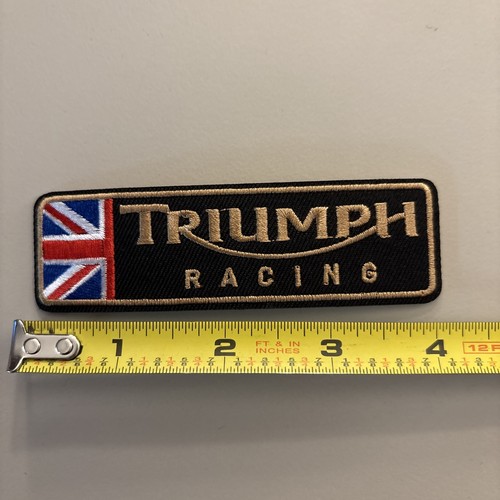 Triumph racing ferro ricamato - triumph, (ferro