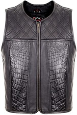 Giubbotto pelle uomo biker