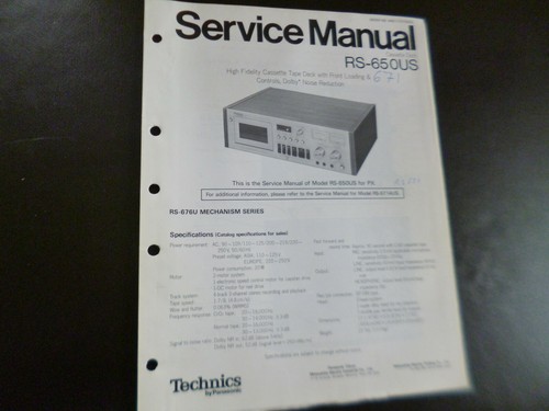 Manuale servizio originale - servizio,