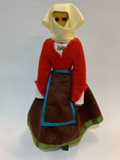 bambole collezione costumi sardi in tessuto manichini in legno