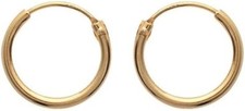 Orecchini A Cerchio In Oro