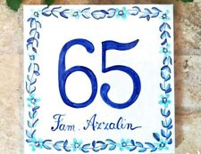 Numeri civici mattonella