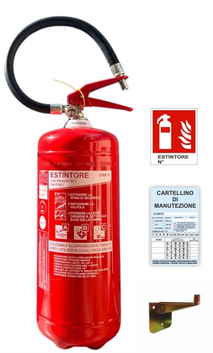 Estintore polvere kg con - polvere,