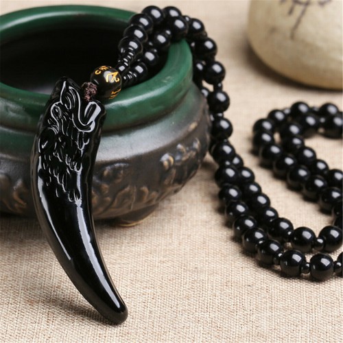 Collana con ciondolo pietra