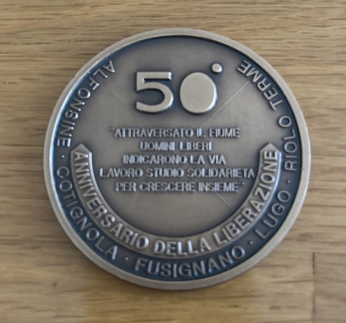 Medaglia della - medaglia, 50°
