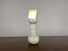 Lampada tavolo alluminio pelle 600P Sarfatti Arteluce anni 60’ vintage design