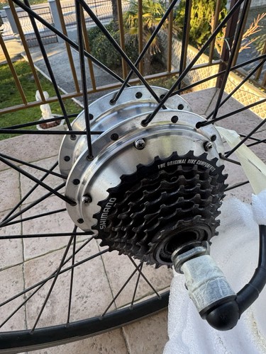 Cerchio con motore - motore, completo