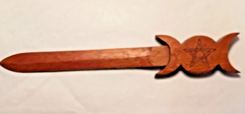 Dea tripla luna iroko athame - dea,
