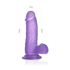 Dildo Jelly Studs con ventosa