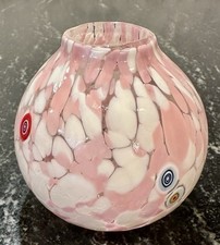 Piccolo vaso in vetro di