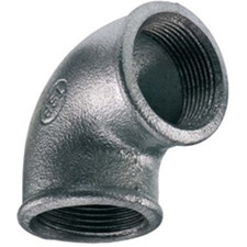 Gomito ghisa zincato 4 - ghisa, 3/4"