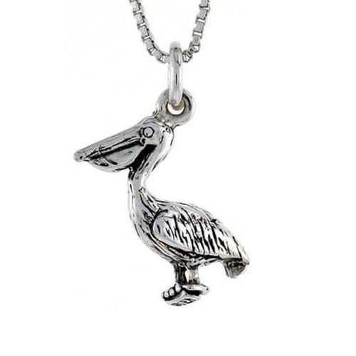 Argento sterling pellicano - sterling, 3d