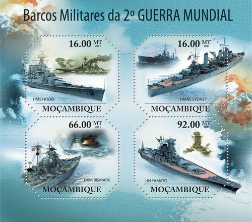 Mozambico 2011 mnh barche - 2011,