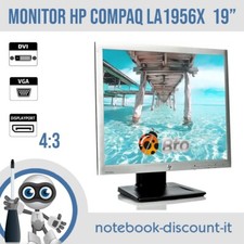 Monitor HP Compaq LE1956x Schermo 19" Per PC DESKTOP  1280x1024   5:4