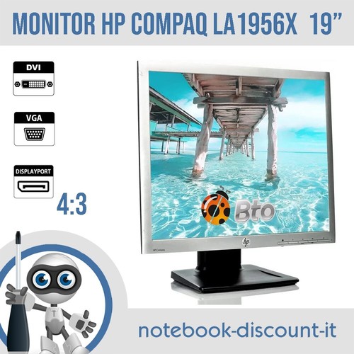 Monitor compaq le1956x - hp,