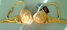 Reggiseno nuovo colore oro. Marca Chantelle. Taglia 3 D Italia, 90 D France.