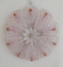 Plafoniera in vetro di Murano