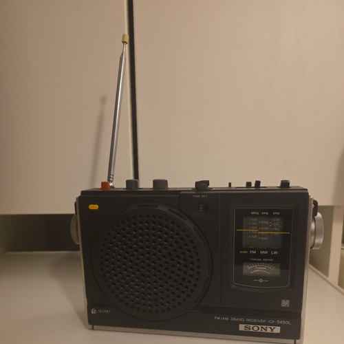 Vintage sony icf - sony, icf-5450l