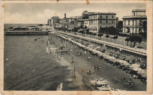 Cpa anzio riviera ponente - riviera,