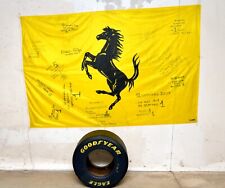 BANDIERA ORIGINALE BOX FERRARI