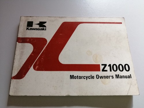 Kawasaki z1000libretto uso - z1000libretto,